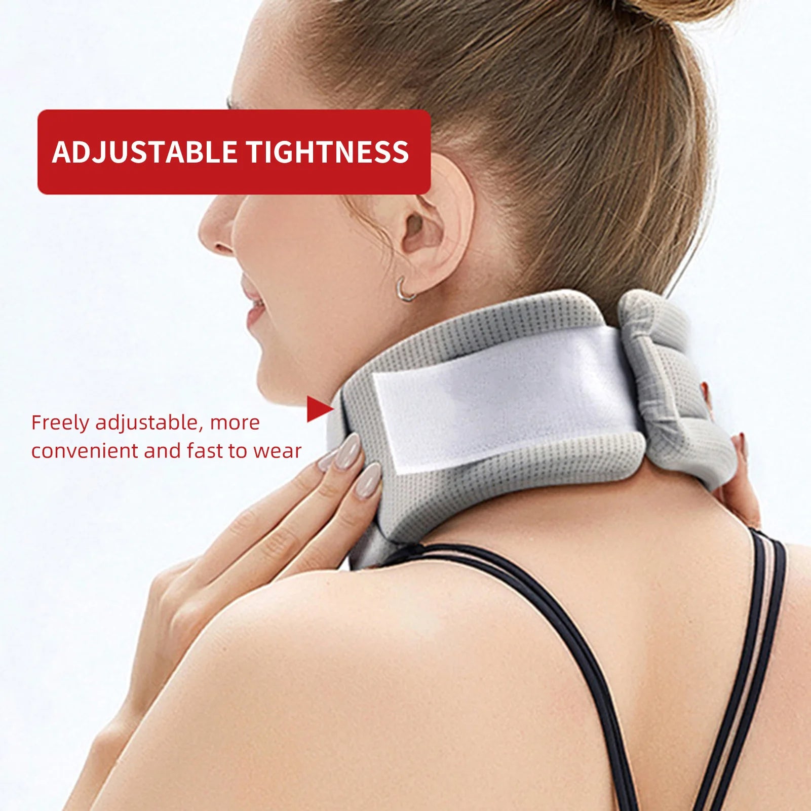 Adjustable Soft Neck Support Brace – Cervical Collar