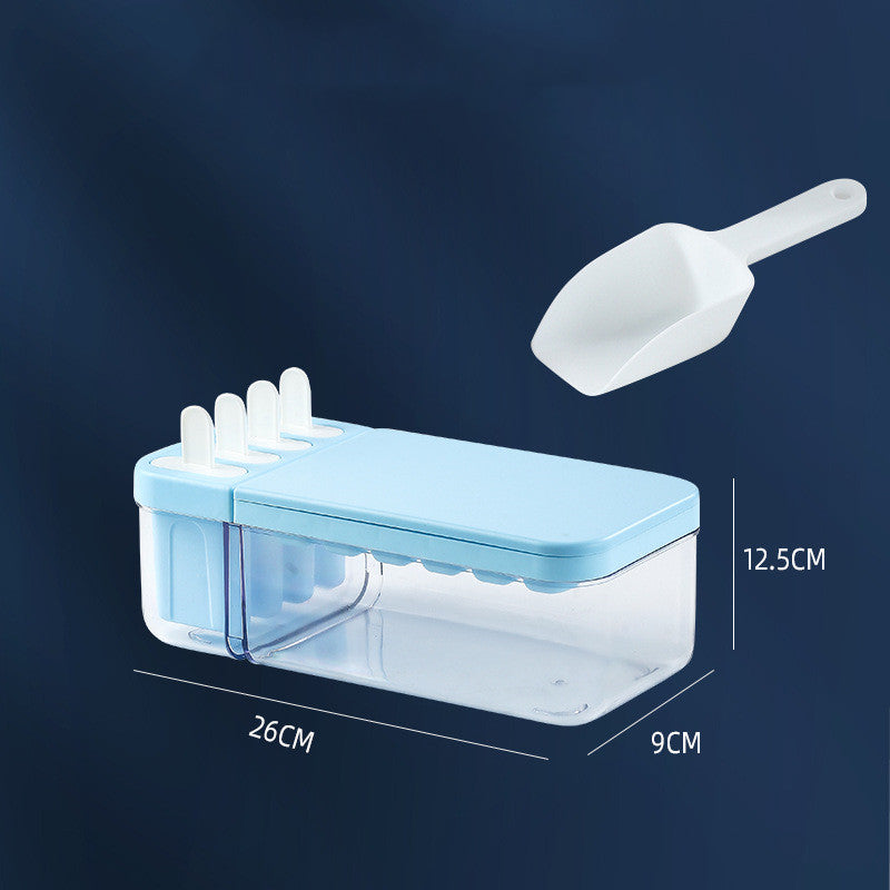 3-in-1 Ice Cream & Popsicle Mold – Reusable Homemade Frozen Treat Maker for Kids & Family