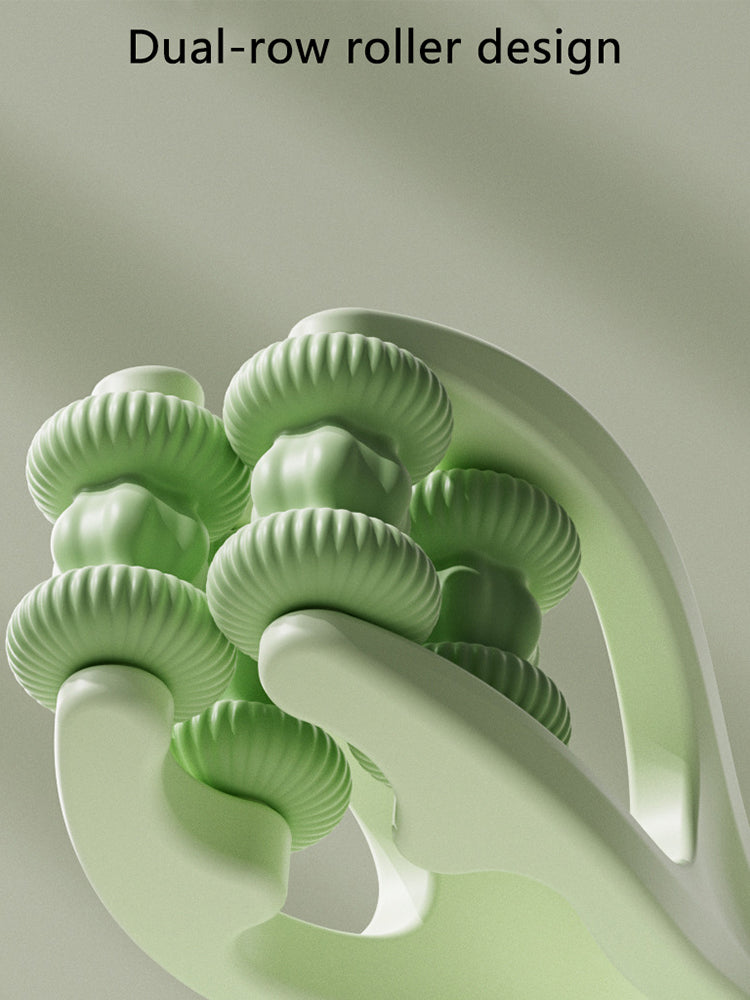 Dual-Row Finger Massager Roller – Portable Massage Tool