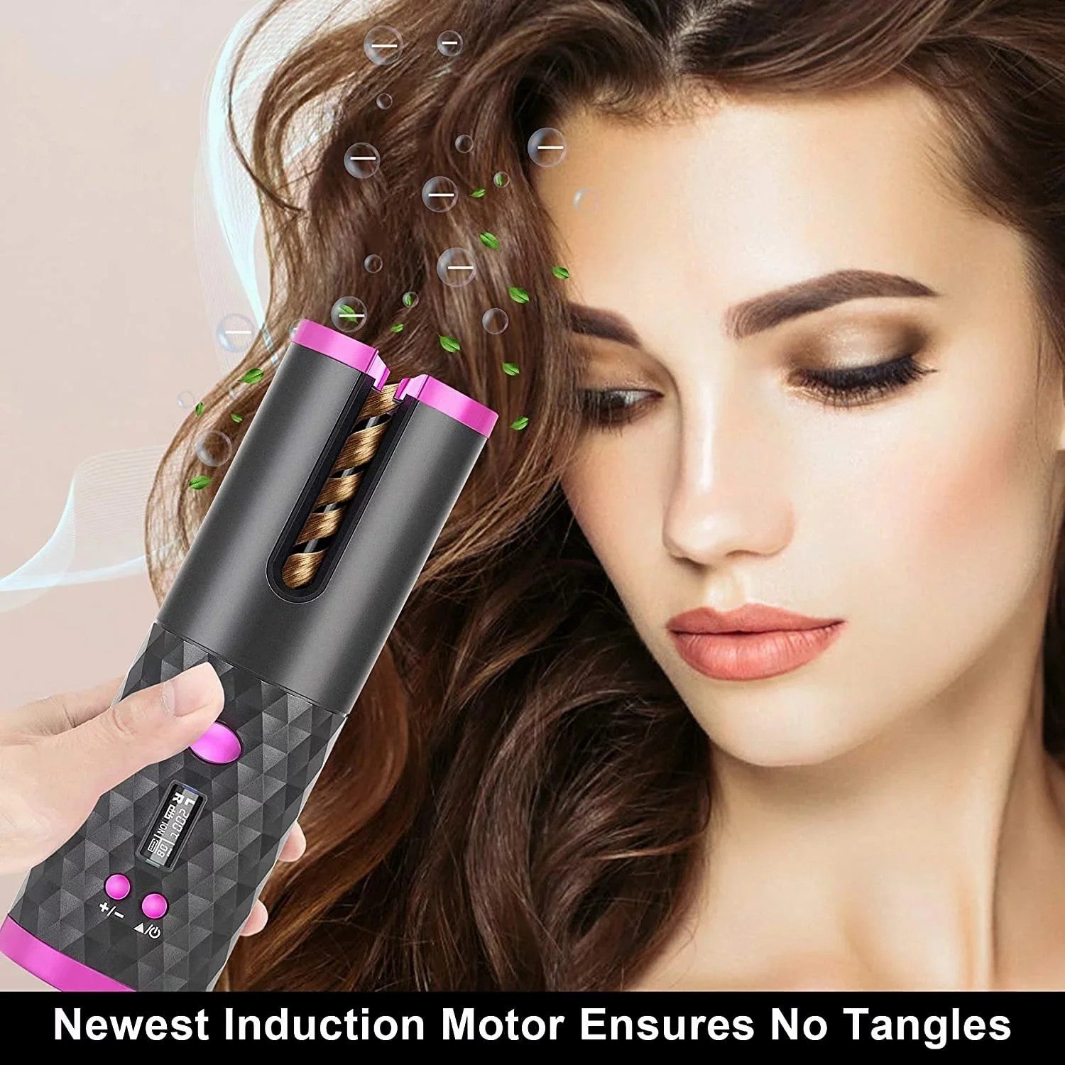 Wireless Automatic Hair Curler – USB Rechargeable