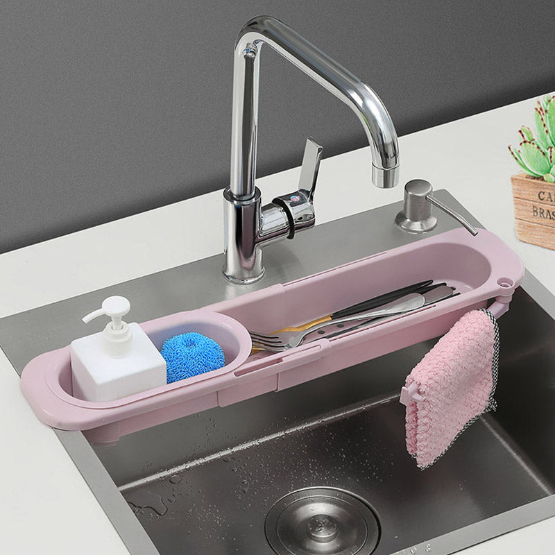 Kitchen Sink Organizer with Telescopic Design