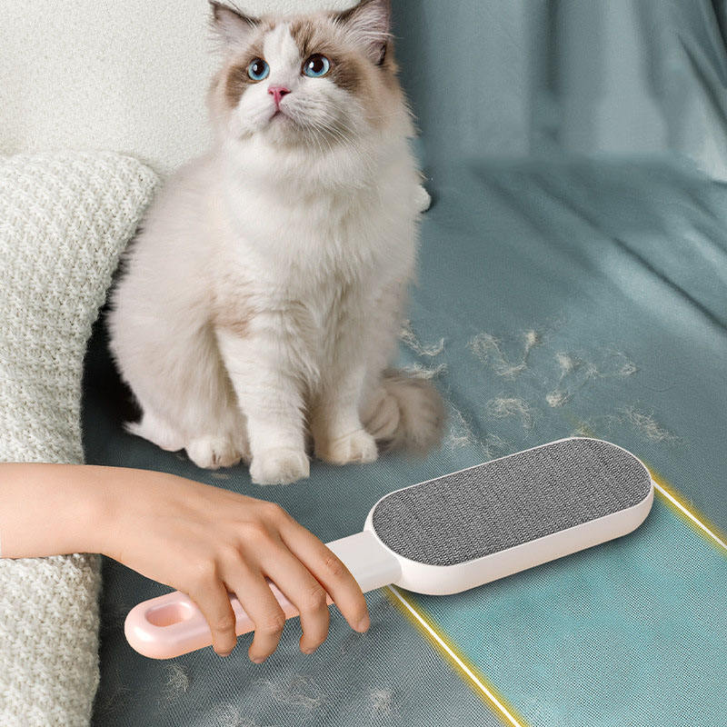 Pet Hair Remover Brush for Couch, Carpet & Clothes – Double-Sided Lint Cleaner