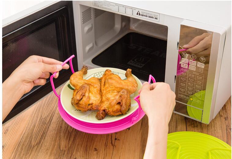 Microwave Layered Steaming Rack – Multifunctional Kitchen Cooking Accessory