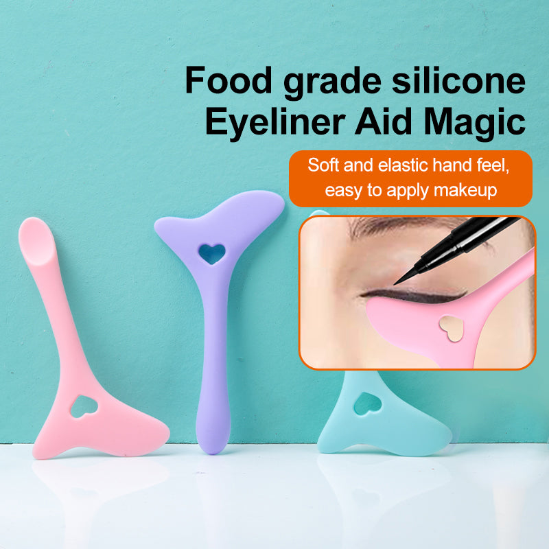 Reusable Silicone Eyeliner Wing Stencil