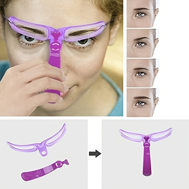 Reusable Eyebrow Stencil Kit – 8 Styles