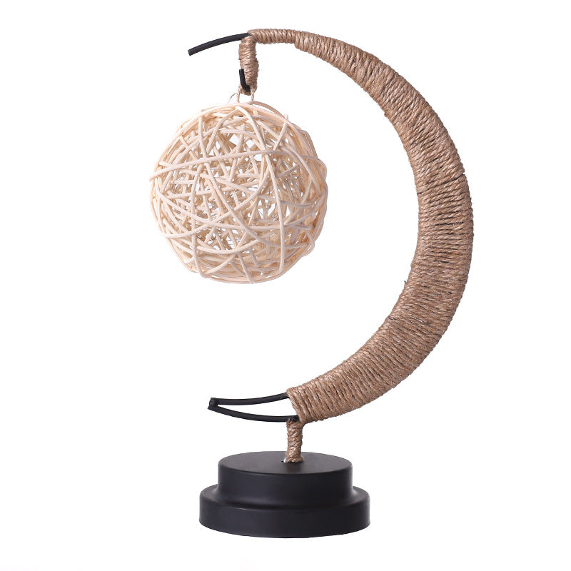 LED Moon & Star Decorative Light – USB and Battery Powered