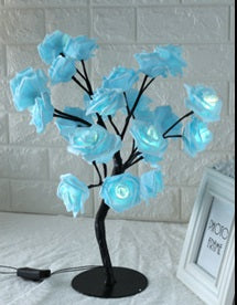 LED Rose Tree Lamp – Small Decorative Table Lamp for Home & Bedroom