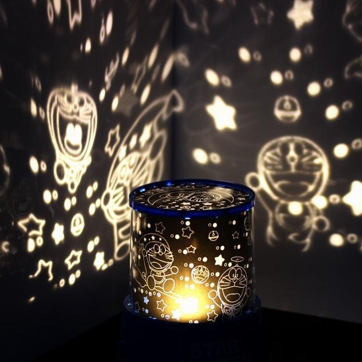 Colorful LED Star Projector Night Light – Random Color Projection Lamp