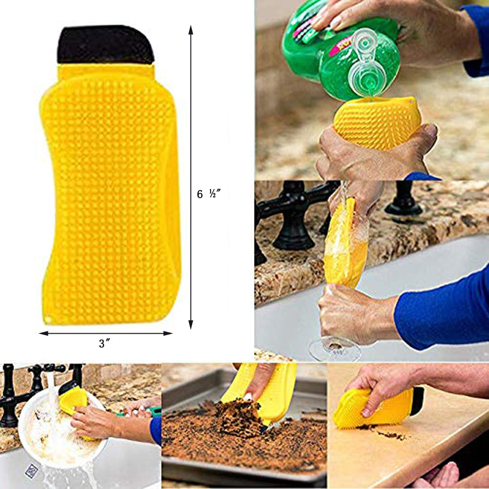 3-In-1 Sponge Hero – Heavy-Duty Multi-Surface Cleaning Sponge