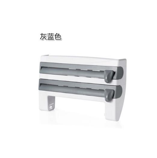 Kitchen Roll Holder Dispenser – 4-In-1 Foil, Film & Tissue Organizer