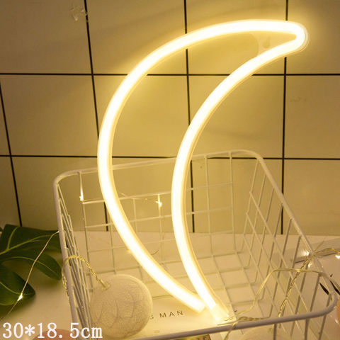LED Neon Night Light – INS Style Decorative Lamp