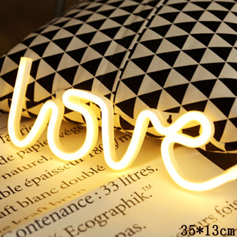 LED Neon Night Light – INS Style Decorative Lamp