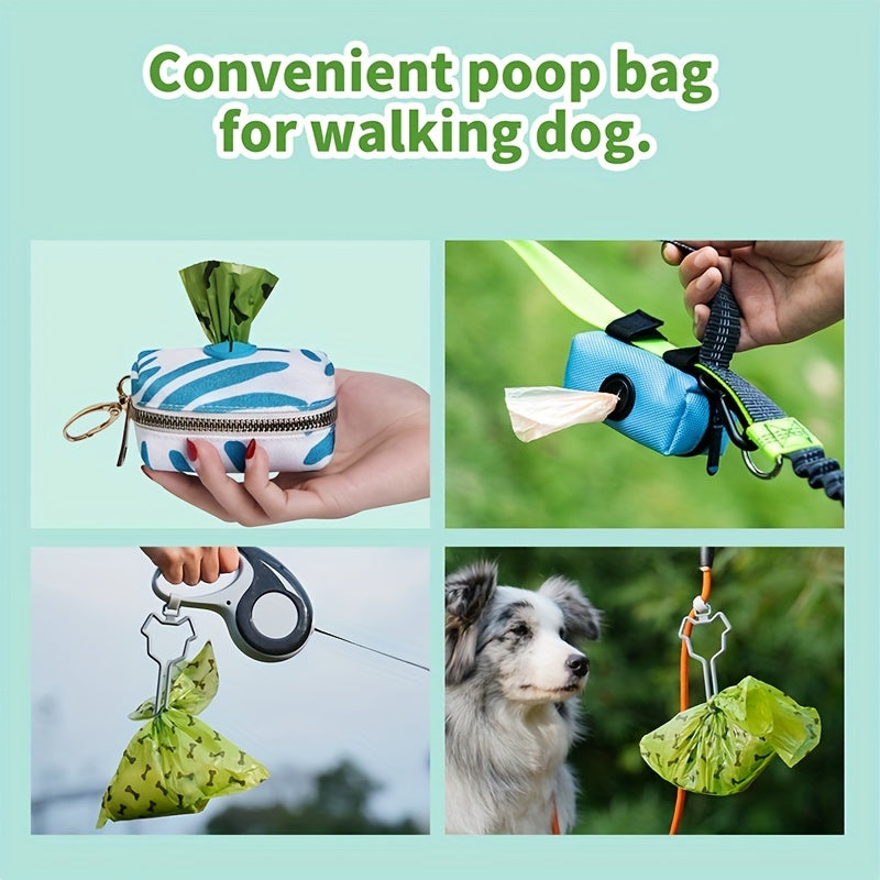 Biodegradable Dog Waste Bags with Dispenser – Leak-Proof Thickened Poop Bags