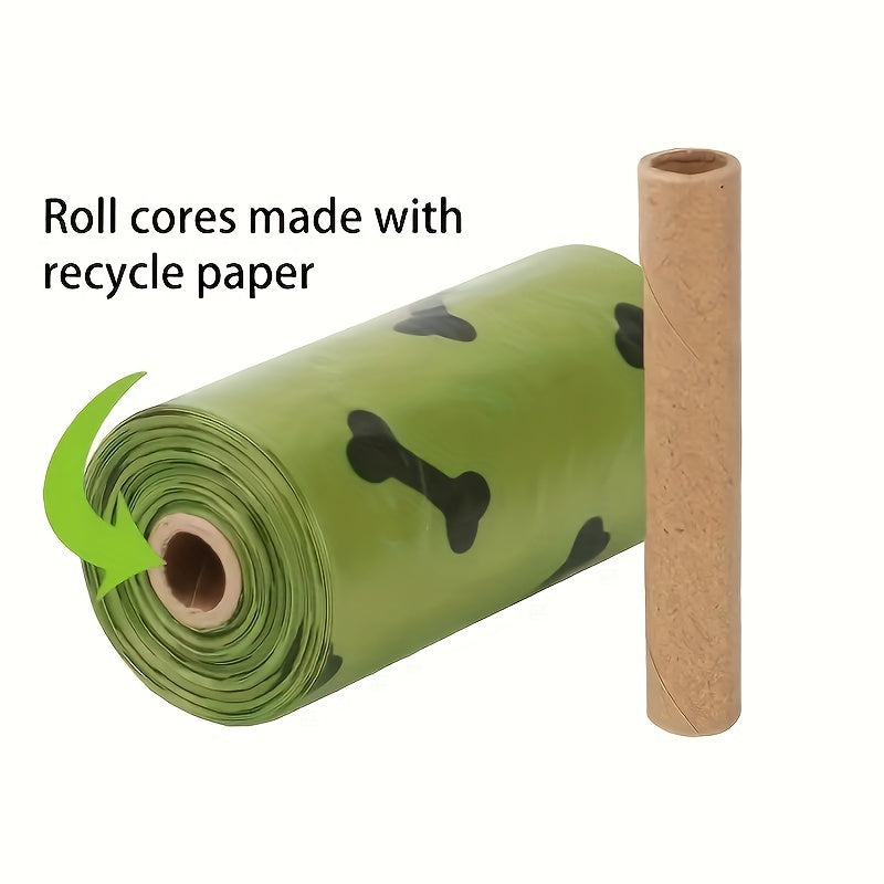 Biodegradable Dog Waste Bags with Dispenser – Leak-Proof Thickened Poop Bags