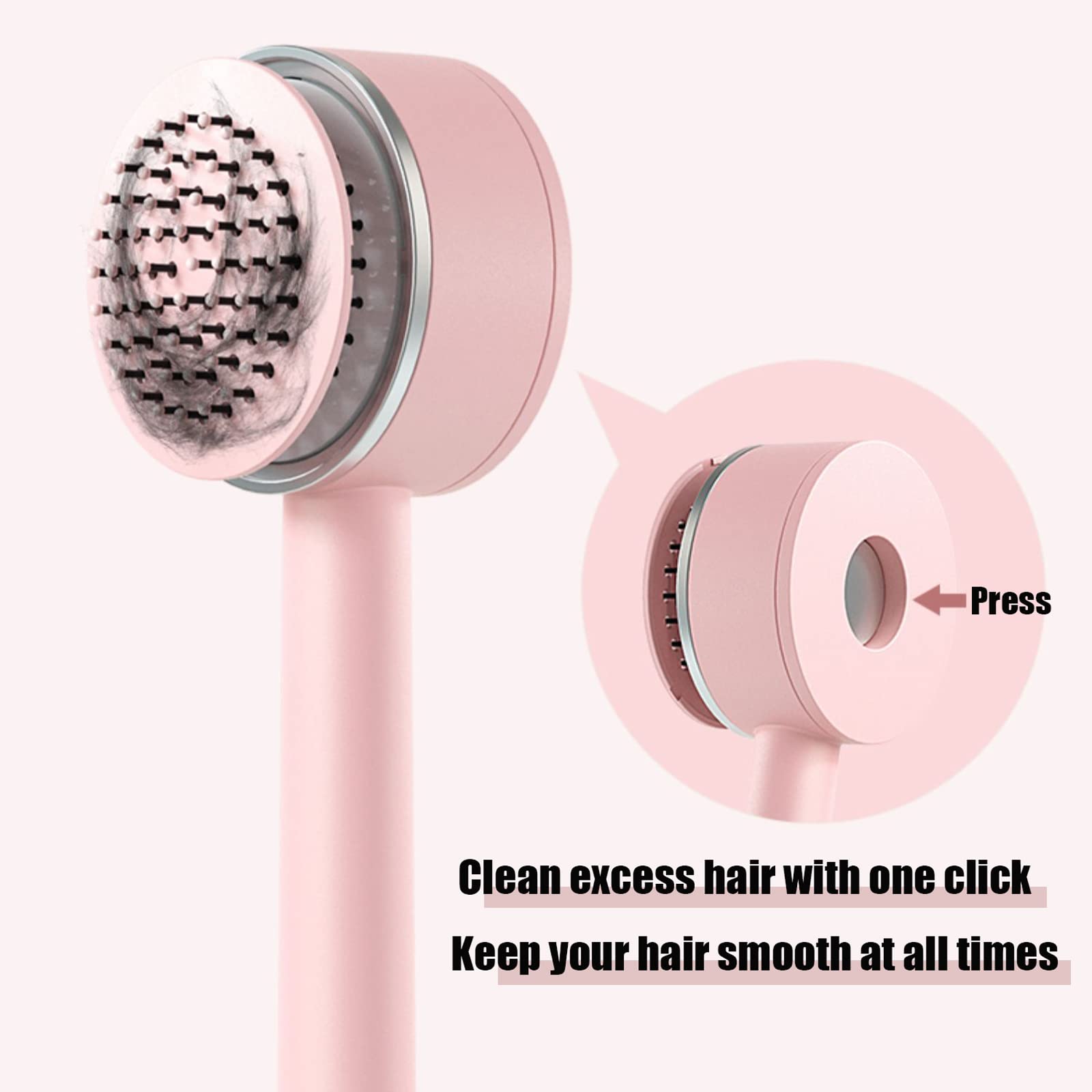 Self-Cleaning Airbag Hair Brush