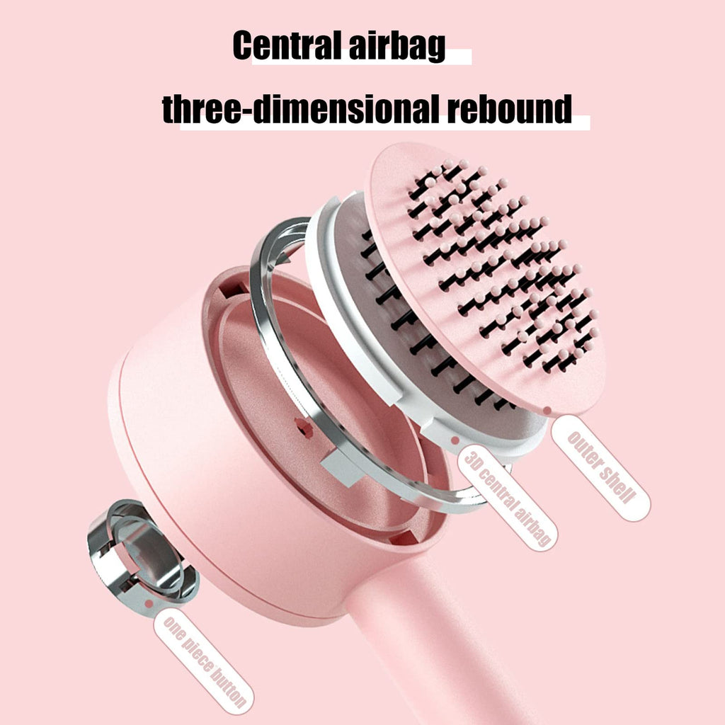 Self-Cleaning Airbag Hair Brush