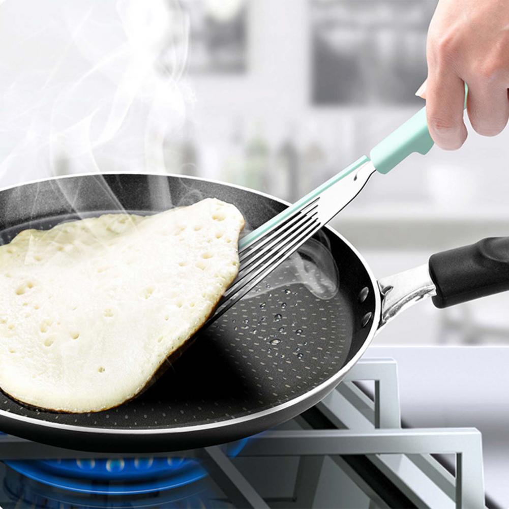 Silicone Fish Spatula – Thin Slotted Turner for Fish, Eggs & Pancakes (Nonstick-Safe)