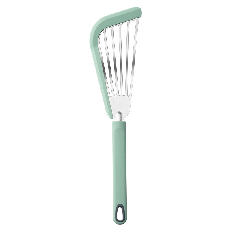 Silicone Fish Spatula – Thin Slotted Turner for Fish, Eggs & Pancakes (Nonstick-Safe)