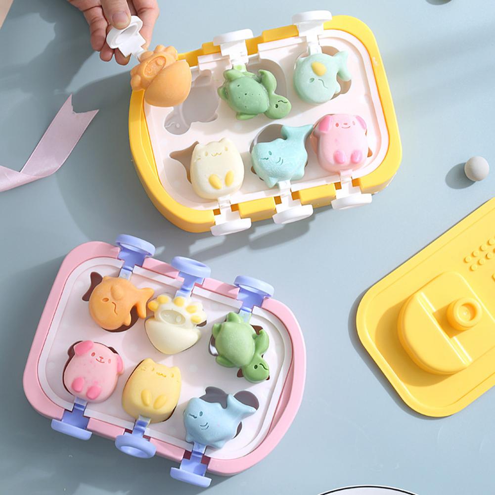 Premium Silicone Ice Maker Tray – Flexible Grid Cavity Ice Mold