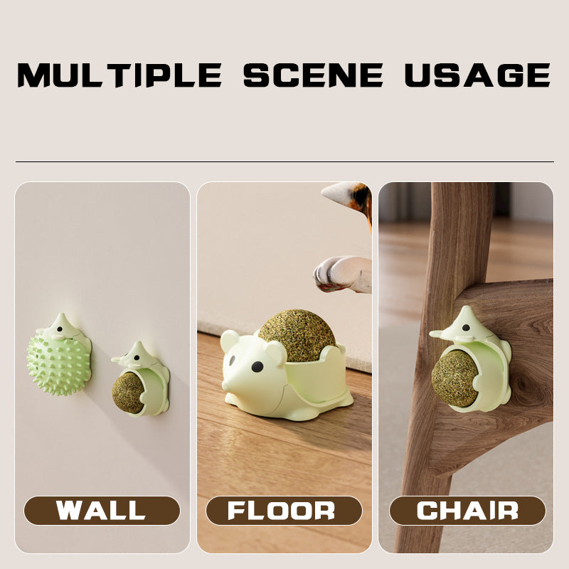 Wall Corner Pet Grooming Brush – Cat & Dog Self Scratcher