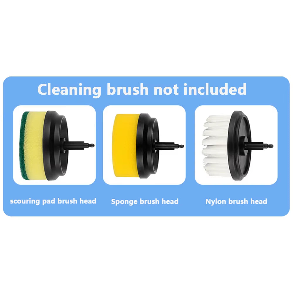 Wireless Electric Scrubbing Brush with USB Charging for Dishes, Bathtub & Tiles