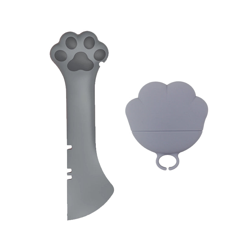 Multifunction Pet Food Spoon & Can Opener – Dog & Cat Feeding Scoop for Wet & Dry Food