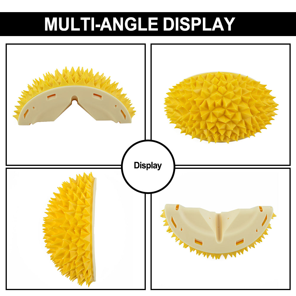 Cat Wall Groomer Scratcher – Durian Massage Brush for Self-Grooming & Play