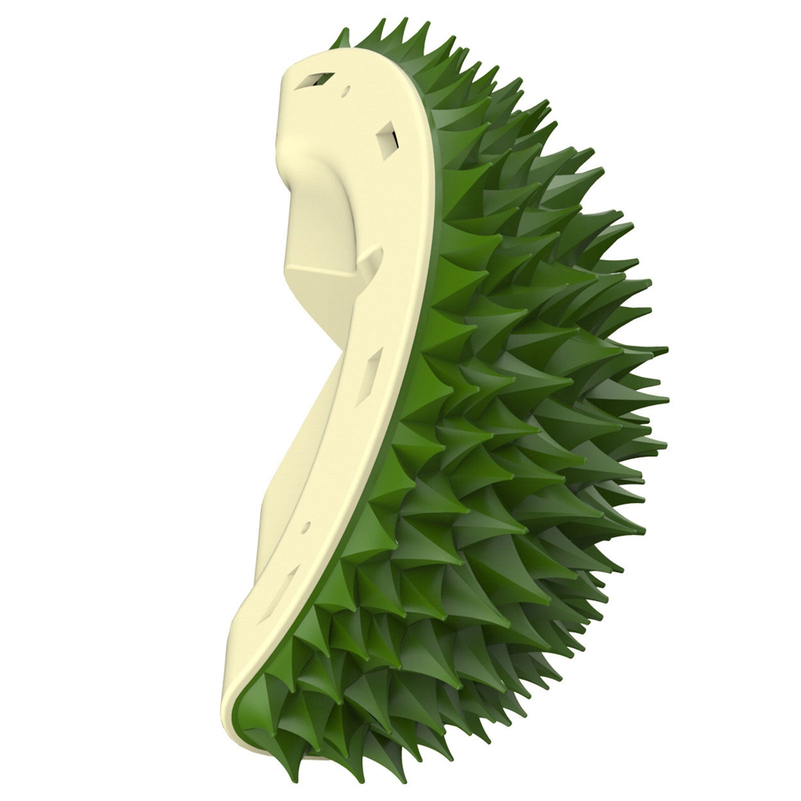 Cat Wall Groomer Scratcher – Durian Massage Brush for Self-Grooming & Play