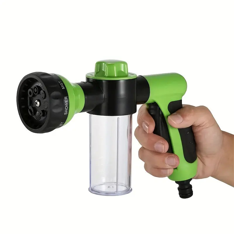 Pet Shower Sprayer with Brush – High-Pressure Dog Bath & Grooming Tool