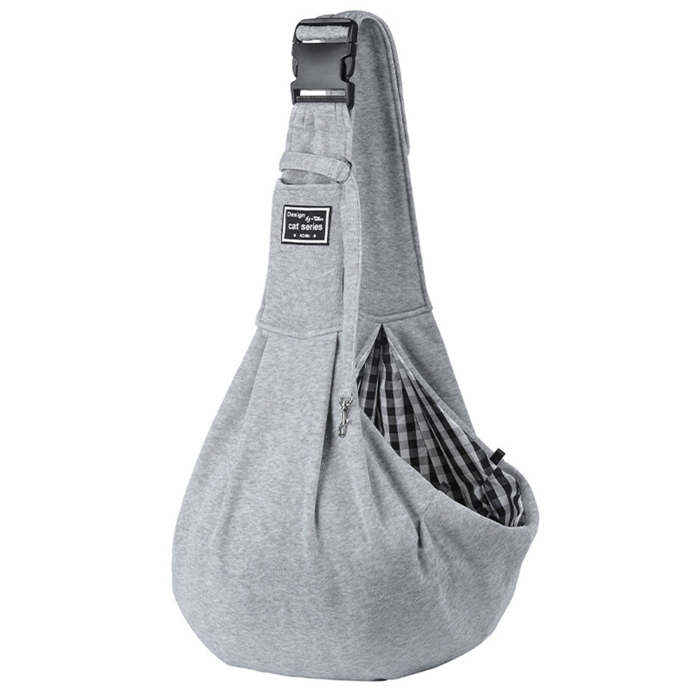 Pet Sling Carrier Bag – Comfortable Single-Shoulder Travel Carrier for Dogs & Cats