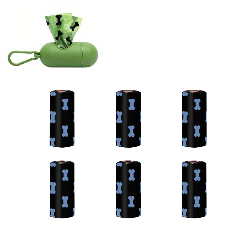 Biodegradable Dog Waste Bags with Dispenser – Leak-Proof Thickened Poop Bags
