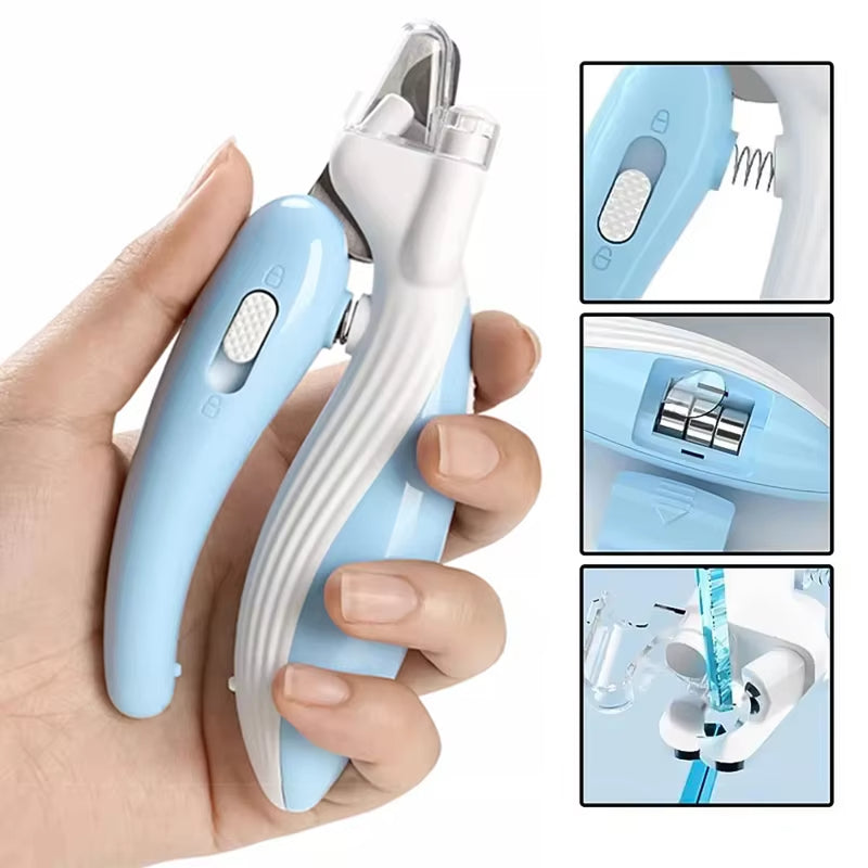 Cute Pet Nail Clippers – Easy-Grip Nail Trimmer for Dogs, Cats & Small Animals