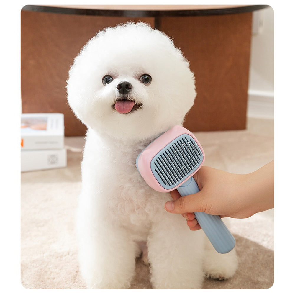Deshedding & Dematting Comb – Pet Grooming Brush for Dogs and Cats