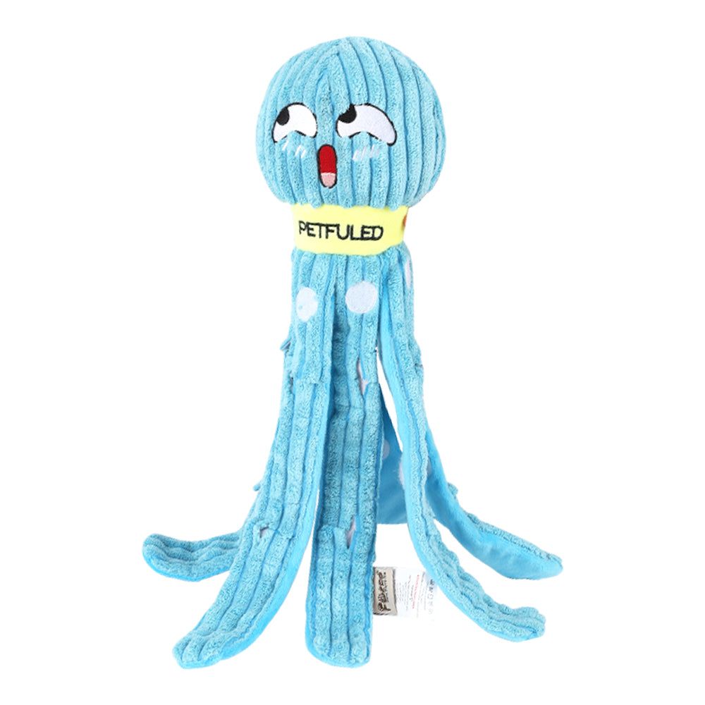 Plush Octopus Snuffle Dog Puzzle Toy