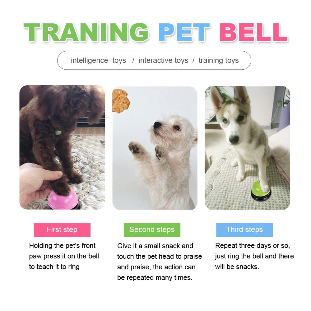 Dog Training Bell with Non-Slip Base – Potty & Door Bell for Pets