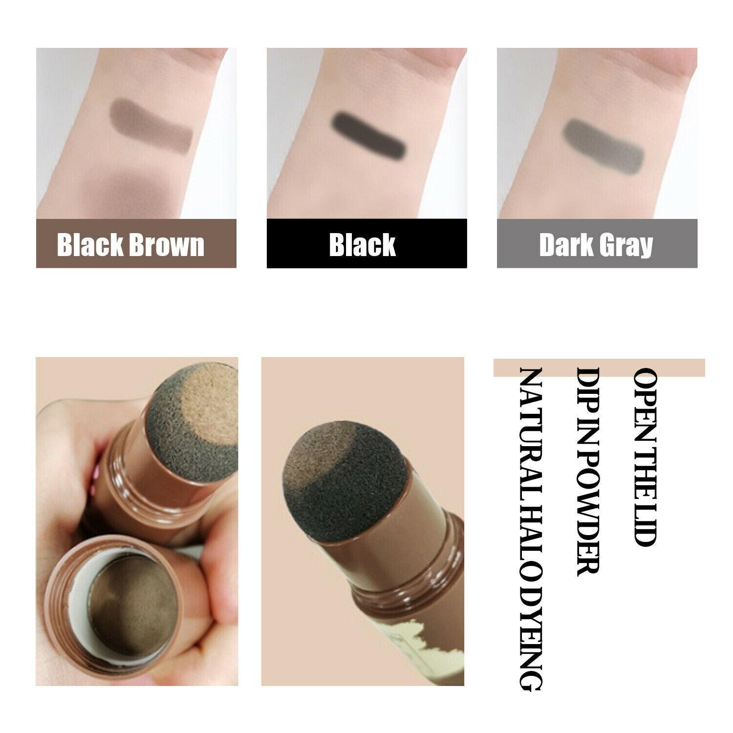 Reusable Eyebrow Stamp & Stencil Kit – 24 Styles