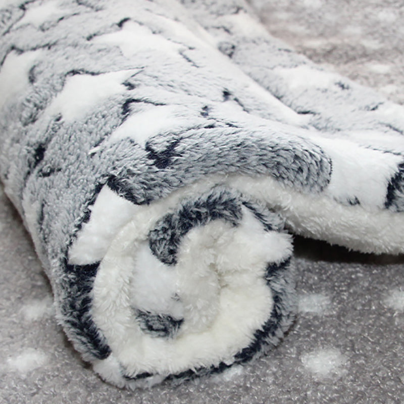 Washable Pet Crate Mat – Super Soft Fleece Bed for Small, Medium & Large Dogs