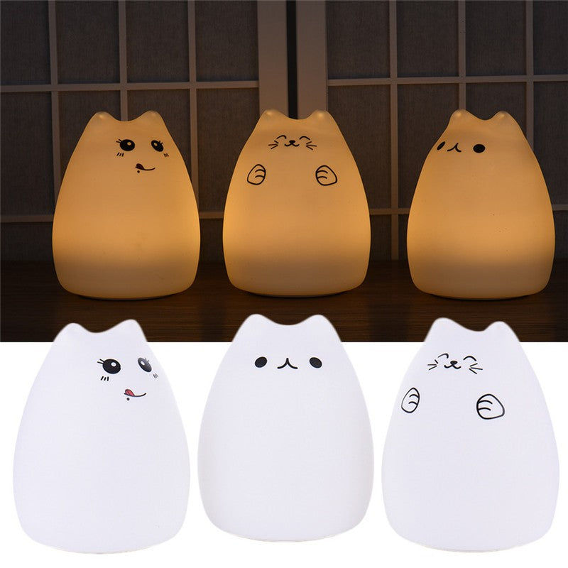 LED Touch Sensor Night Light – Silicone Lamp for Kids’ Bedroom