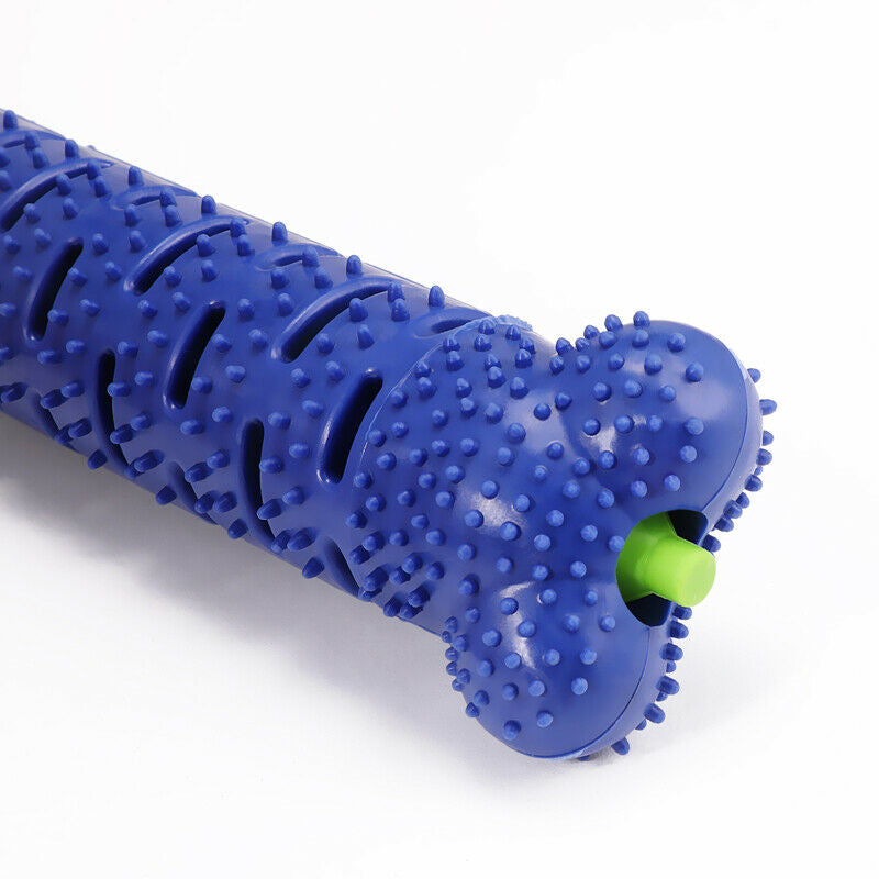 Silicone Dog Chew Toothbrush Toy – Molar Cleaning & Dental Care Stick