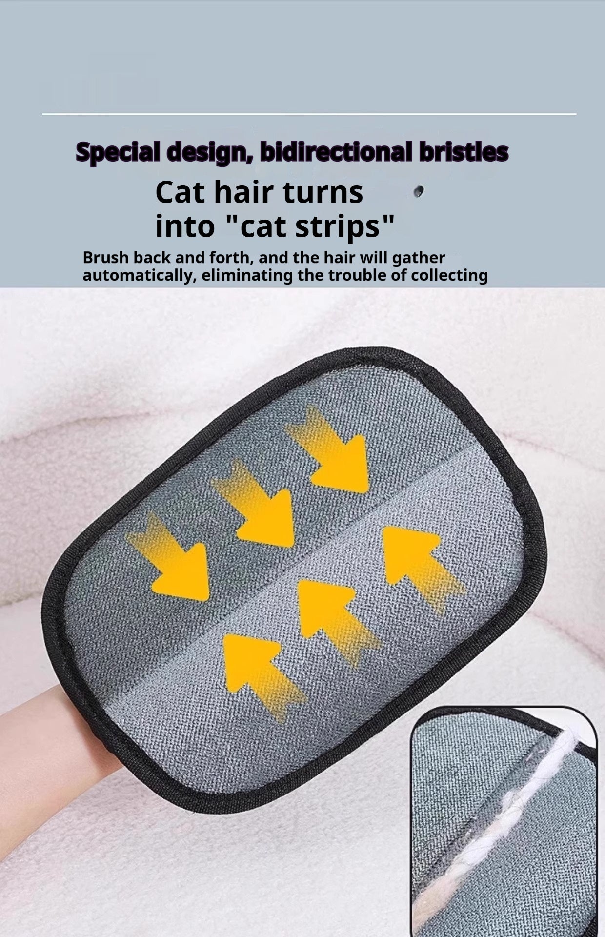 Pet Hair Removal Gloves – Electrostatic Reusable Cleaning Gloves