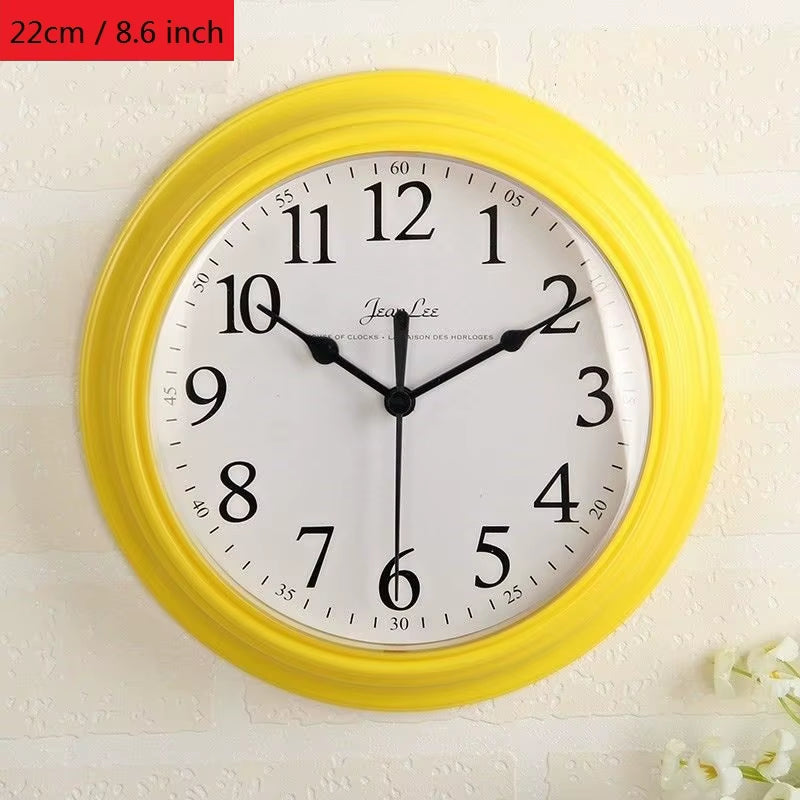 Fresh Fruit Lemon Wall Clock for Kitchen & Home Décor