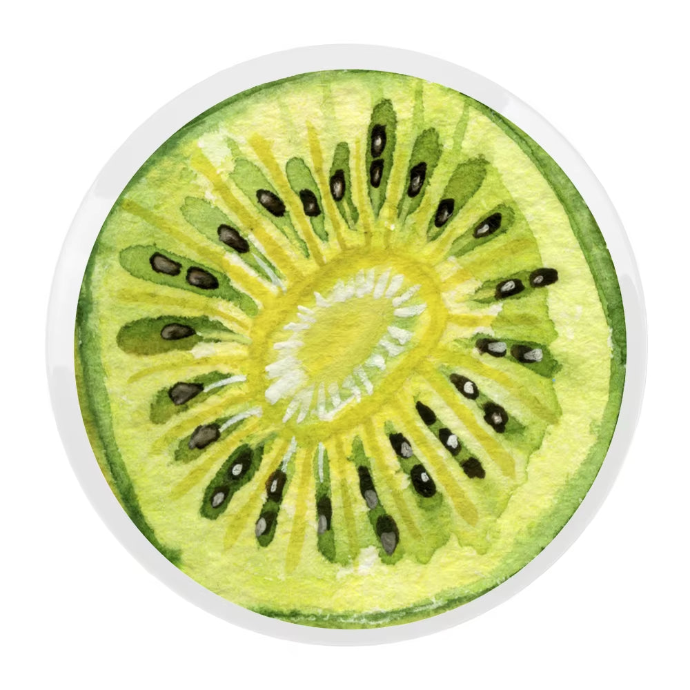 Decorative Fruit & Vegetable Plates with Segmented Design – Colorful Home Décor