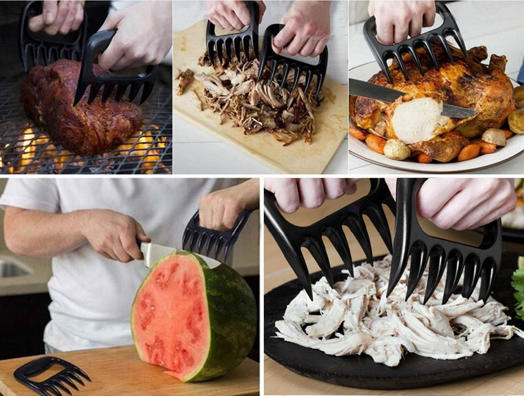 Bear Claw Meat Shredder – Creative BBQ Shredding Tool for Barbecue & Pulled Meat