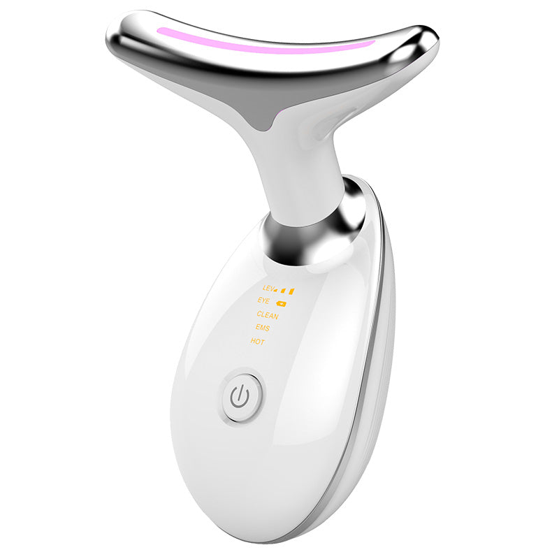 Neck Massager EMS Thermal – Electric Microcurrent Firming Beauty Device