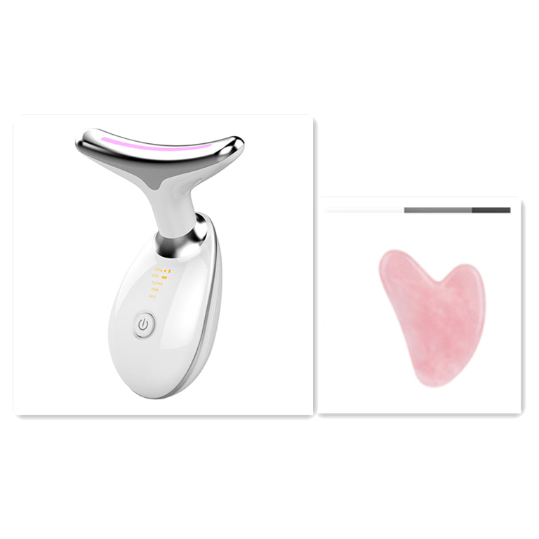 Neck Massager EMS Thermal – Electric Microcurrent Firming Beauty Device