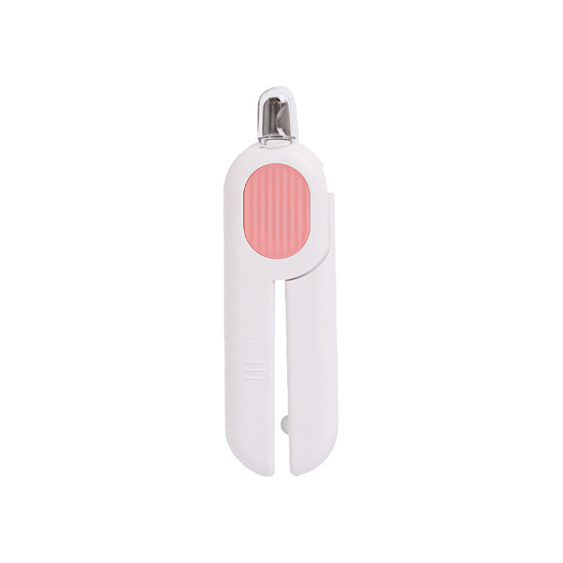 Pet Nail Trimmer with LED Light – Dog & Cat Claw Clippers for Safe Cutting