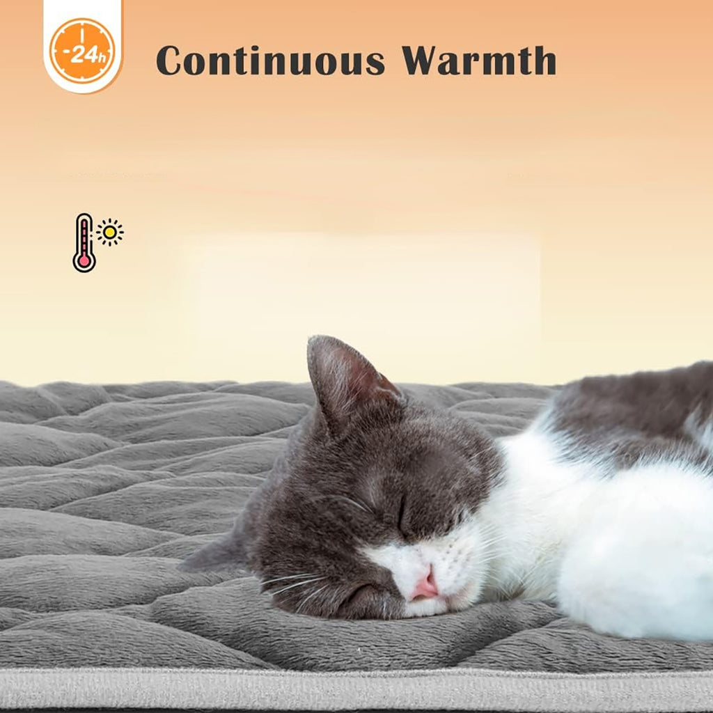 Self-Heating Non-Slip Pet Bed Mat