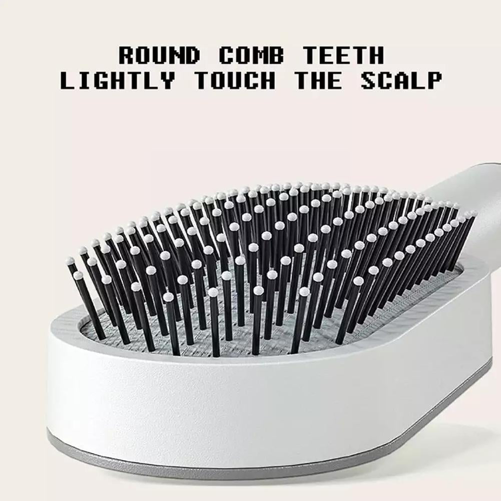 3D Self-Cleaning Scalp Massage Hair Brush for Women