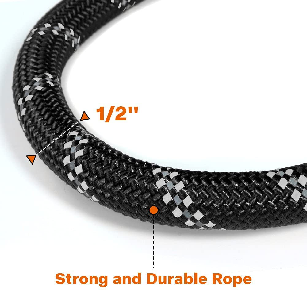Hands-Free Elastic Dog Leash – Reflective Running & Jogging Lead with Padded Handle