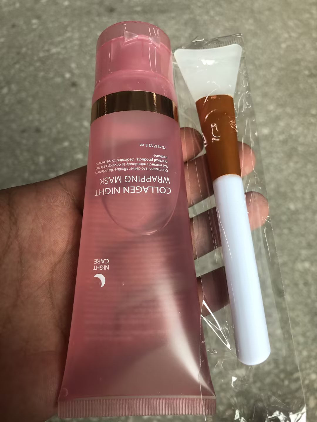 Face Night Mask with Collagen – Deep Hydration & Skin Elasticity Care